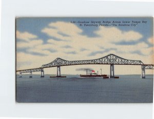 M-115548 Sunshine Skyway Bridge Lower Tampa Bay St Petersburg Florida USA