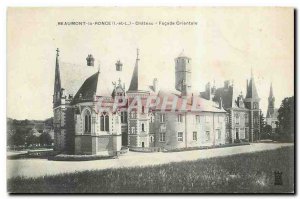 Old Postcard Bleaumont Bramble I and L Chateau East Facade