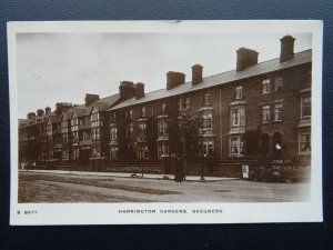 Lincolnshire SKEGNESS Harrington Gardens c1912 RP Postcard by Kingsway