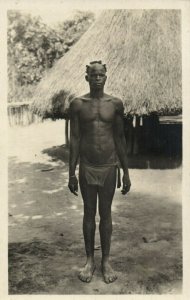PC CPA FRENCH GUINEA, TYPE GUERZÉ, Vintage Postcard (b21010)
