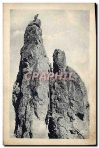 Old Postcard Alpine Climbing d & # 39A needle