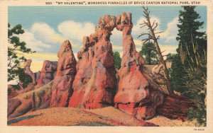 Postcard Bryce Canyon National Park Utah  