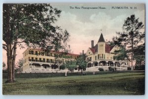 Plymouth New Hampshire NH Postcard New Pemigewasset House c1910 Vintage Antique