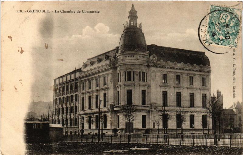 CPA GRENOBLE - La CHAMBRE de Commerce (655202)