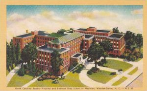 North Carolina Winston Salem North Carolina Baptist Hospital And Bowman Gray ...