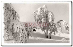 Old Postcard Landscapes and Sports d & # 39hiver