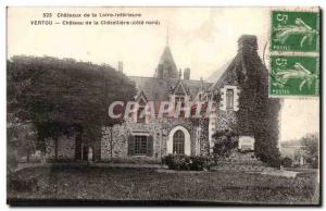 Old Postcard Chateau de La Loire Chateau de la Inferieure Vertou Chatelliere