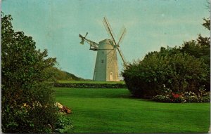 New York Long Island The Old Windmill Built 1801