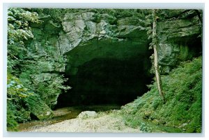 c1950s Underground Stream, Russell Cave Monument Bridgeport Alabama AL Postcard