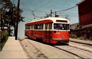 Trains Pittsburgh Railways Trolley 1635