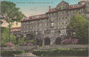 Postcard North Front of the The Inn Buck Hill Falls PA 1942