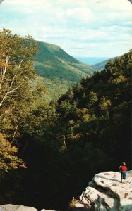 Vintage Postcard Greetings Big Indian New York Catskill Mountain Vacationland