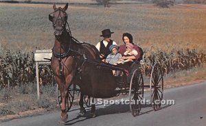 Amish Family - Dutch County, Pennsylvania PA  