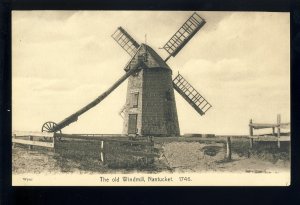 Nantucket, Massachusetts/Mass/MA Postcard, The Old Windmill, Cape Cod