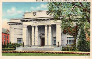 US    PC1899 ALUMNI HALL, UNIV. OF MICHIGAN, ANN ARBOR, MICH.