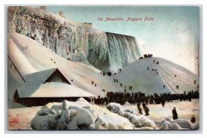 Frozen Ice Below Niagara Falls New York NY UNP  DB Postcard P26