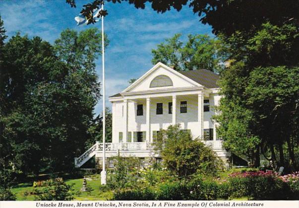 Canada Nova Scotia Mount Uniacke The Uniacke House Built 1815