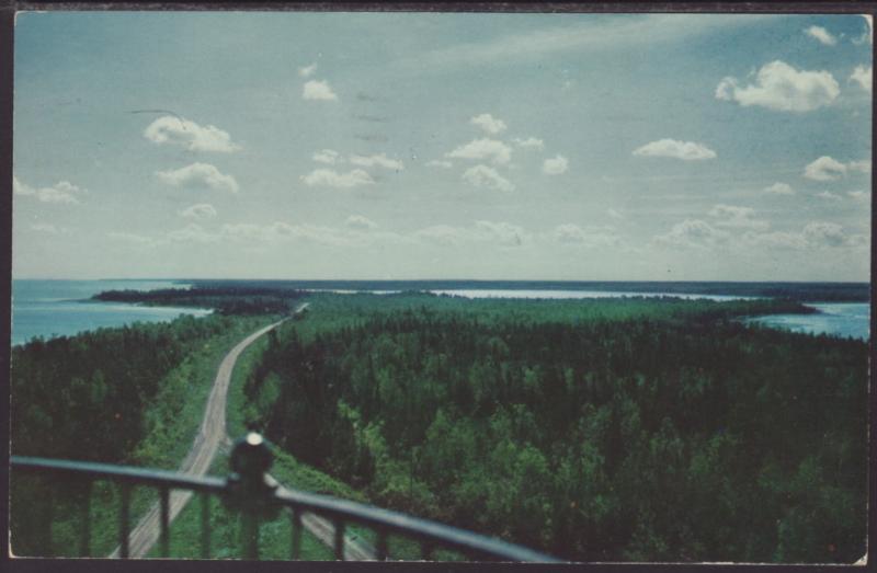 Portage North End Grand Lake,MI Postcard BIN