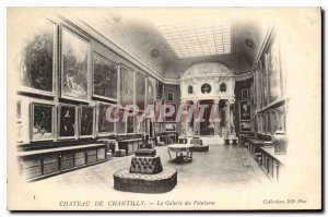 Old Postcard Chateau de Chantilly The Paintings Gallery