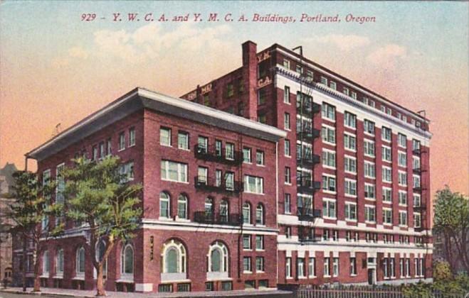 Oregon Portland Y W C A & Y M C A Buildings