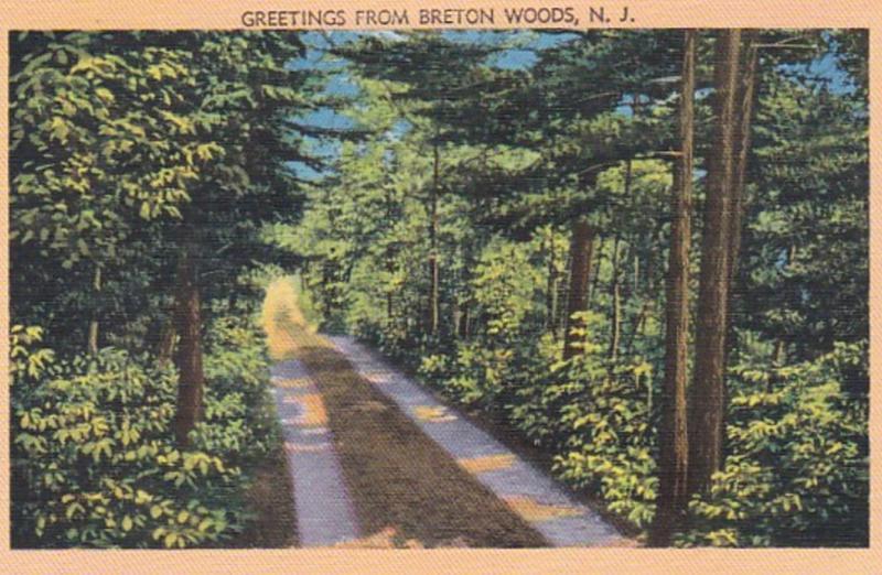 New Jersey Greetings From Breton Woods