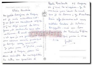 Postcard Modern Spring in the Alps