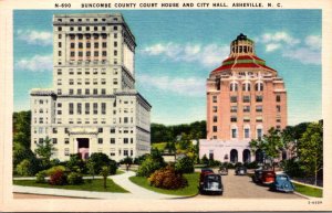 North Carolina Asheville Buncombe County Court House aand City Hall