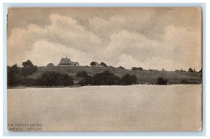 c1905 The Nubbles Cottage Back River Bath Maine ME Posted Antique  Postcard
