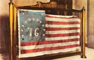 BR98874 oldest stars and stripes flag in existence museum benington  usa