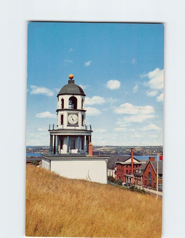 Postcard Old Town Clock On Citadel Hill, Halifax, Canada