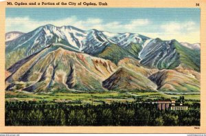 Utah Mount Ogden and Portion Of The City Of Ogden