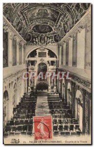 Old Postcard Fontainebleau Palace Chapel of the Trinity