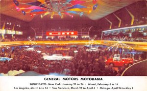 General Motors Motorama Chicago, IL, USA Advertising Unused 