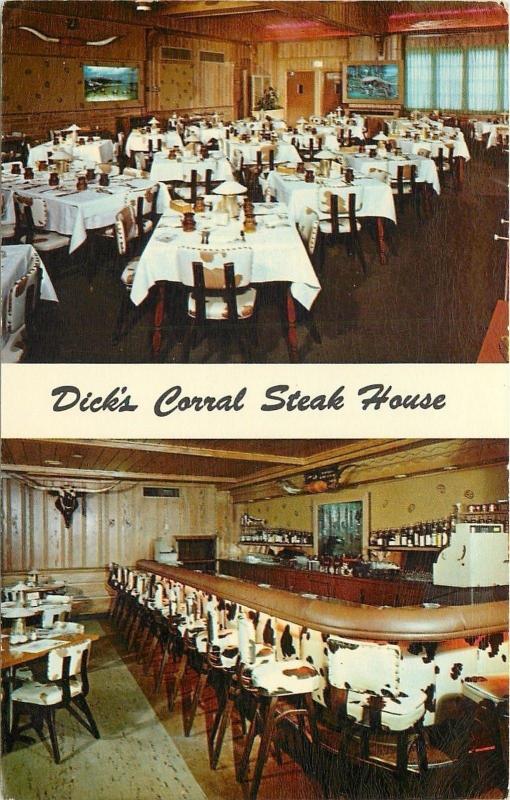 Arlington Heights Illinois Dick S Corral Dining Room Bar