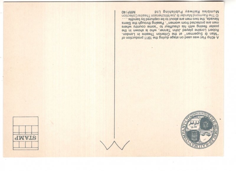 Man and Superman Bernard Shaw, Robert Loraine Play, 1911 Fiat Car