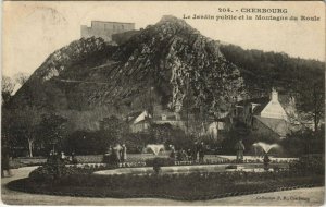 CPA CHERBOURG Le Jardin public et la Montagne du Roule (128252)