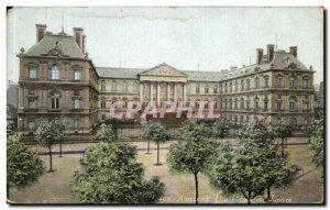 Old Postcard Amiens courthouse