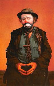 Emmett Kelly as Weary Willie Circus World Famous Clown Unused close to perfect
