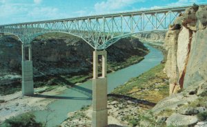 USA West Texas Pecos River Vintage Postcard 07.27