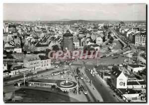 Postcard Modern Nuernberg Blick ueber den Plaerrer zur Stadt