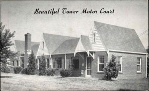 Clayton Missouri MO Motel 1930s-50s Postcard