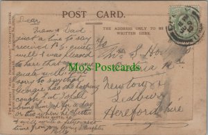 Genealogy Postcard -House History - Victoria Road, Ledbury, Herefordshire RF7273