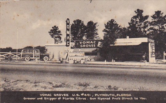 Vomac Groves Citrus Stand Plymouth Florida