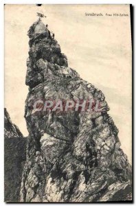 Old Postcard Innsbruck Frau Hitt Spitze