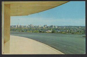 AB CALGARY View from the Jubilee Auditorium looking South-East pm1959 ~ Chrome