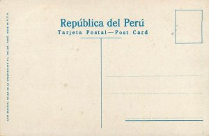 Postcard PERU Lima ministerio de fomento