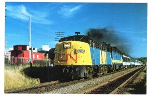 Canadian National Railway Train The Scotian, Fairview Halifax, Nova Scotia, 1978