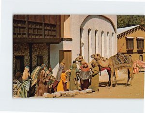 Postcard A street in Jerusalem, The Great Passion Play, Eureka Springs, Arkansas
