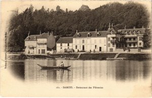 CPA Samois Restaurant des Plateries FRANCE (1300901)