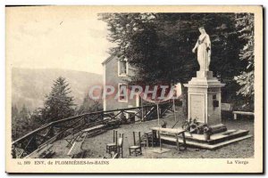 Postcard Old Env Plombieres les Bains Virgin